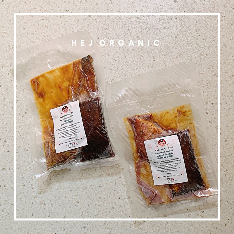 Ikan Kerapu & Kakap Merah Bumbu Bakar Marinasi By Macaramel Kids