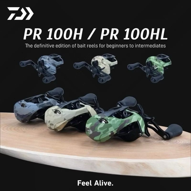 Reel Bc Daiwa PR100H L Baru Handle Kiri