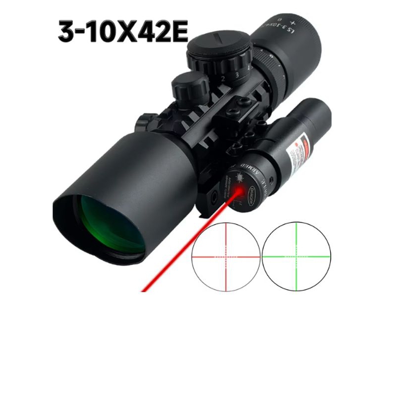 telescope + laser m9 3-10x42