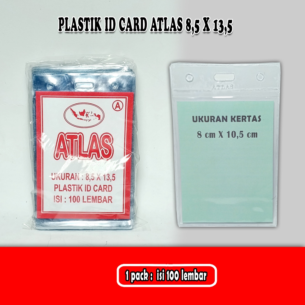 

plastik id card / plastik kokarde