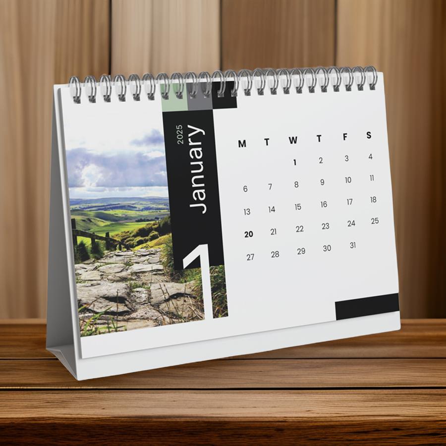 

Kalender Meja Custom Tahun 2025 - Dupleks - 7 Lembar 2 Muka - Satuan