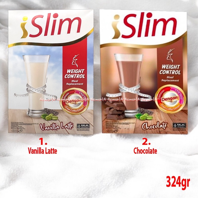 

Islim 324gr Vanilla Latte Weight Control Susu Untuk Mengurangi Berat Badan Chocolate Rasa Coklat Susu Diet