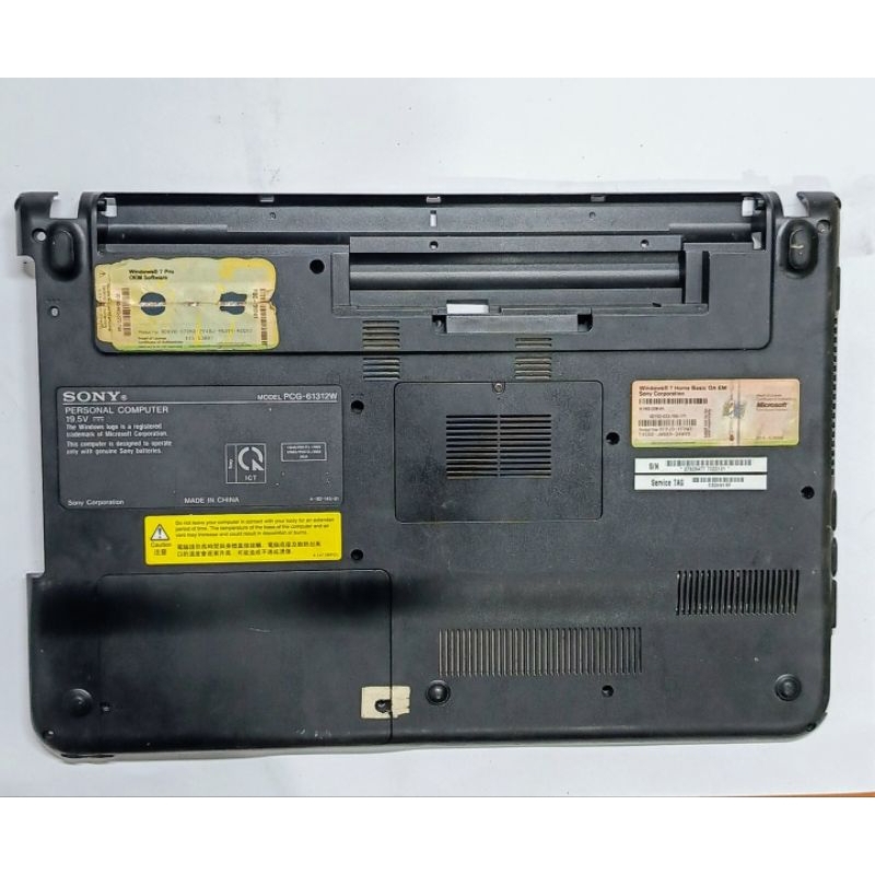 Case Casing Button laptop Sony Vaio PCG-61312W