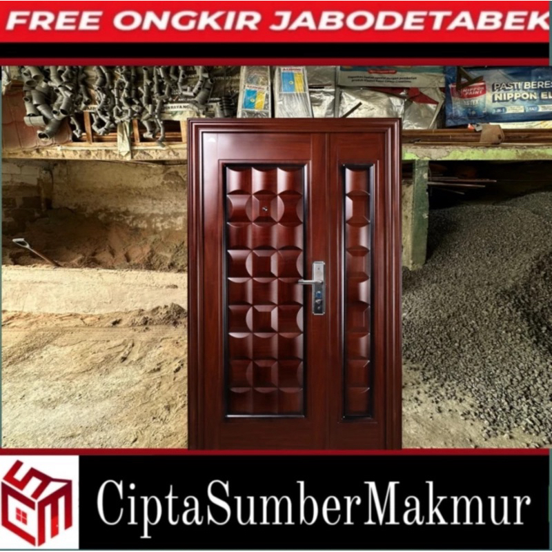 PINTU BAJA UTAMA / PINTU BAJA FORTRESS MOTHER AND SON TYPE 120.16 (120x210)