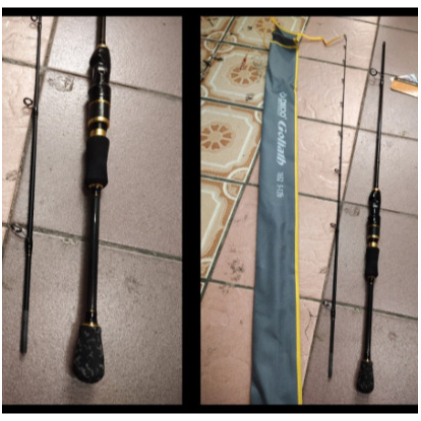 Alat Pancing Kuat Joran Daido Goliath 180 cm Rod Carbon