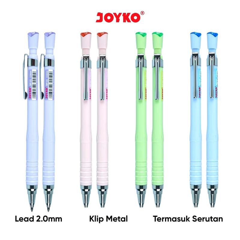 

MECHANICAL PENCIL / PENSIL MEKANIK JOYKO MP-53 2.0 MM
