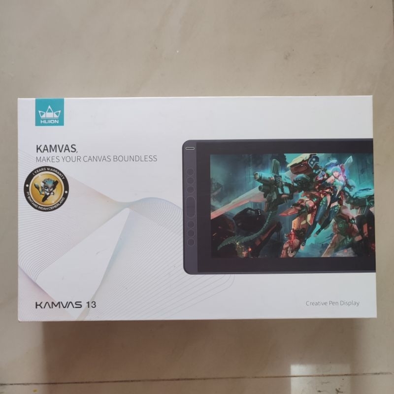 HUION KAMVAS 13 SECOND - PEN DISPLAY DRAWING TABLET