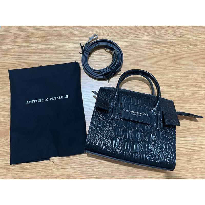 Aesthetic Pleasure Micro Croco Bag