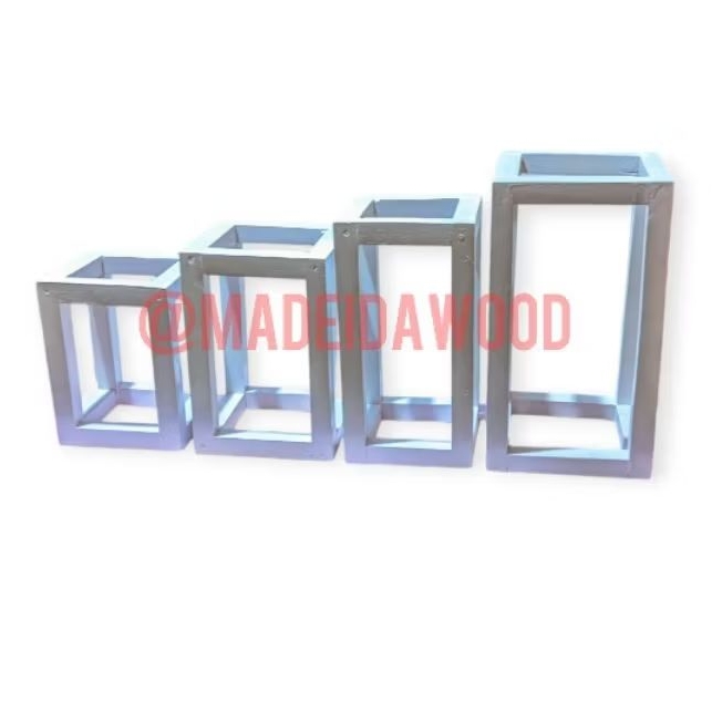 Rak vas Bunga kayu Asli