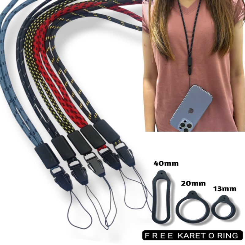 

Tali Lanyard, Tali Gantungan HP,Tali ID card Grosir ecer