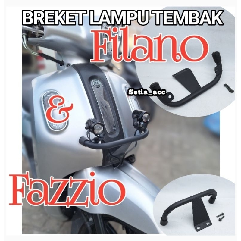 Breket Dudukan Lampu Tembak Fazzio Grand Filano Scoopy