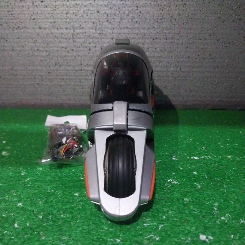 1 set motor dan figur. motor Kamen Rider Ryuki  DX ride shooter 2002 bandai , figure SHF kamen rider