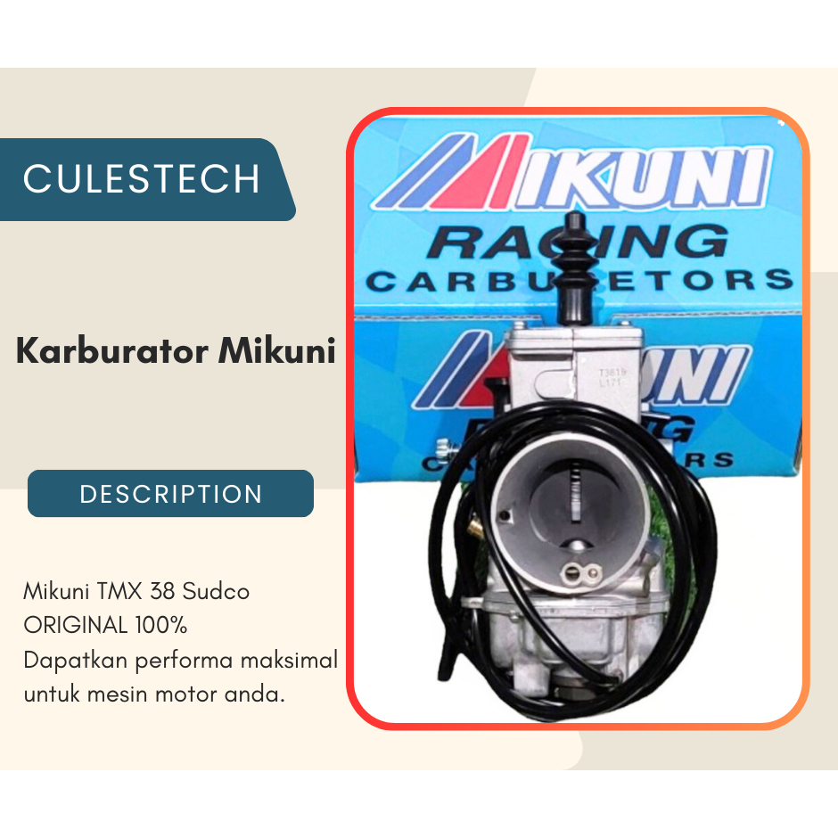 Karburator Mikuni TMX 38 Sudco Original
