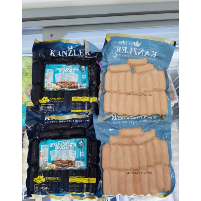 

SOSIS KANZLER 250G BEEF COCKTAIL SAUSAGE / SOIS KANZLER MINI