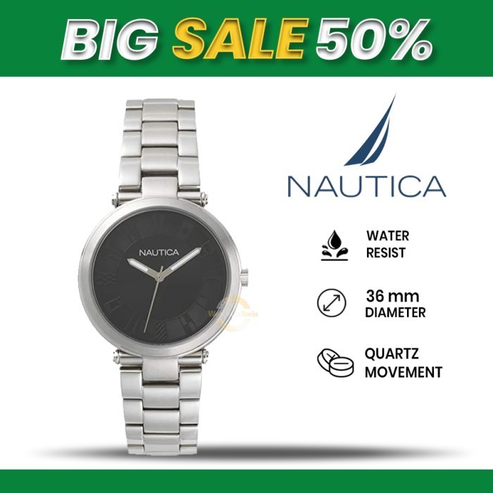SALE Jam Tangan Wanita Nautica NAPFLS005 Original Resmi