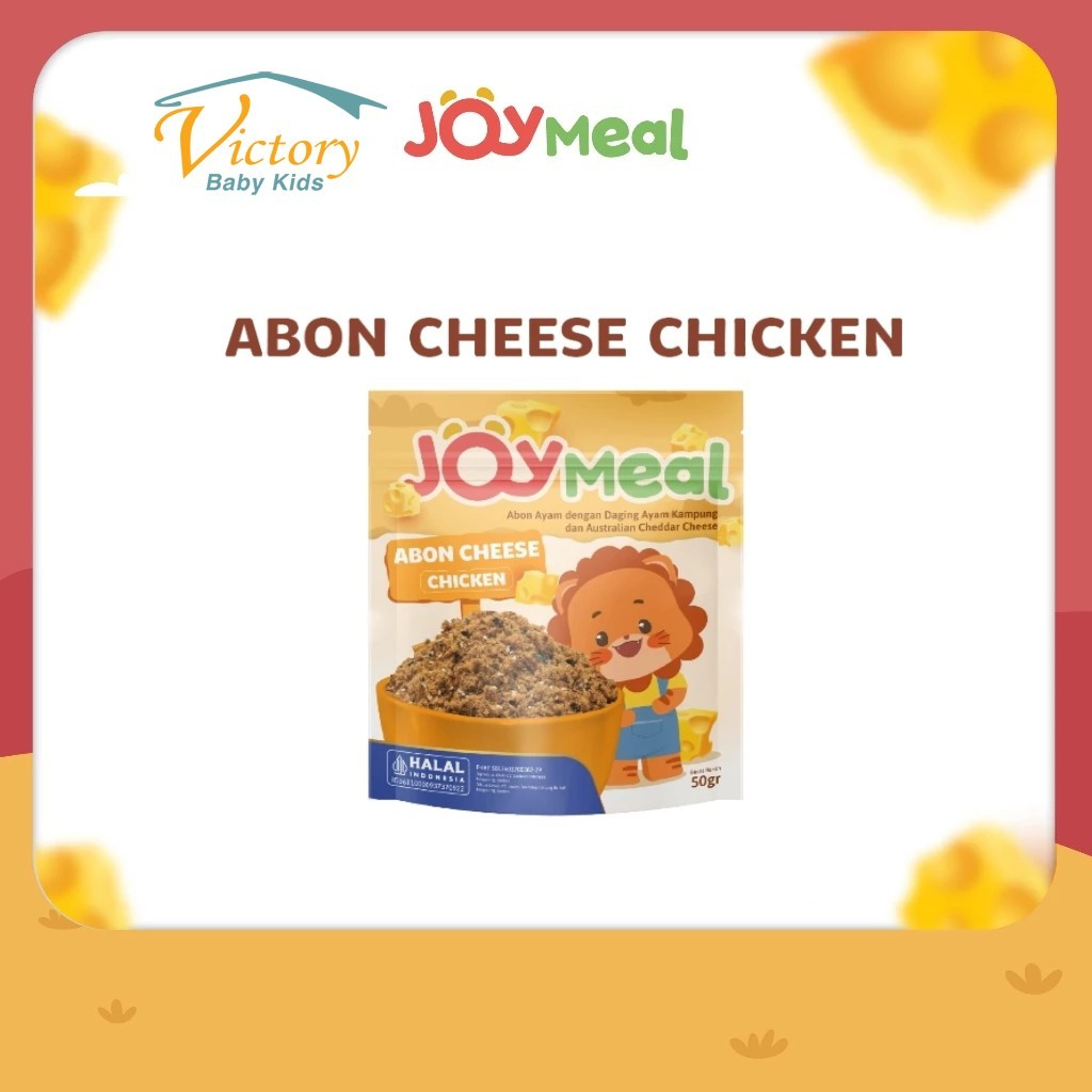 

JoyMeal ABON CHEESE CHICKEN Original 50gr| Perpaduan Abon Ayam Kampung dengan Australian Cheddar Cheese