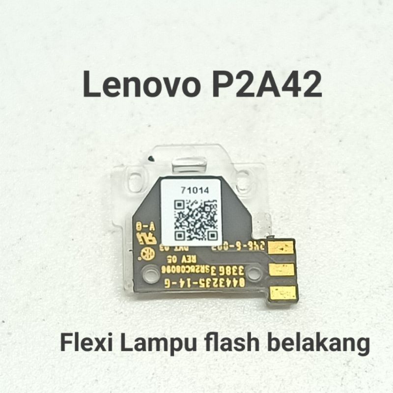 Flexi Lampu flash kamera belakang Lenovo P2 Turbo P2A42 Ori Copotan