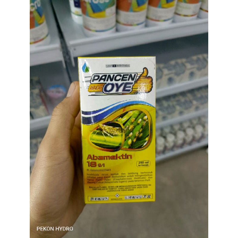 PANCEN OYE 18EC (250ML) ABAMECTIN PEMBASMI KUTU THRIPS ULAT INSEKTISIDA ABAMEKTIN MAHAKAM