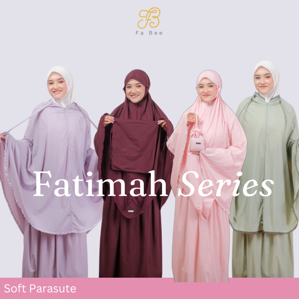 Mukena Fatimah Series - Fa Bee - Mukena Traveling