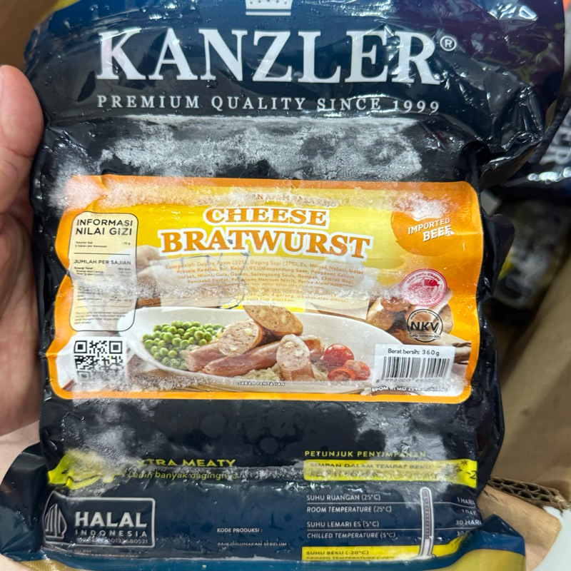 

KANZLER CHEESE BRATWURST