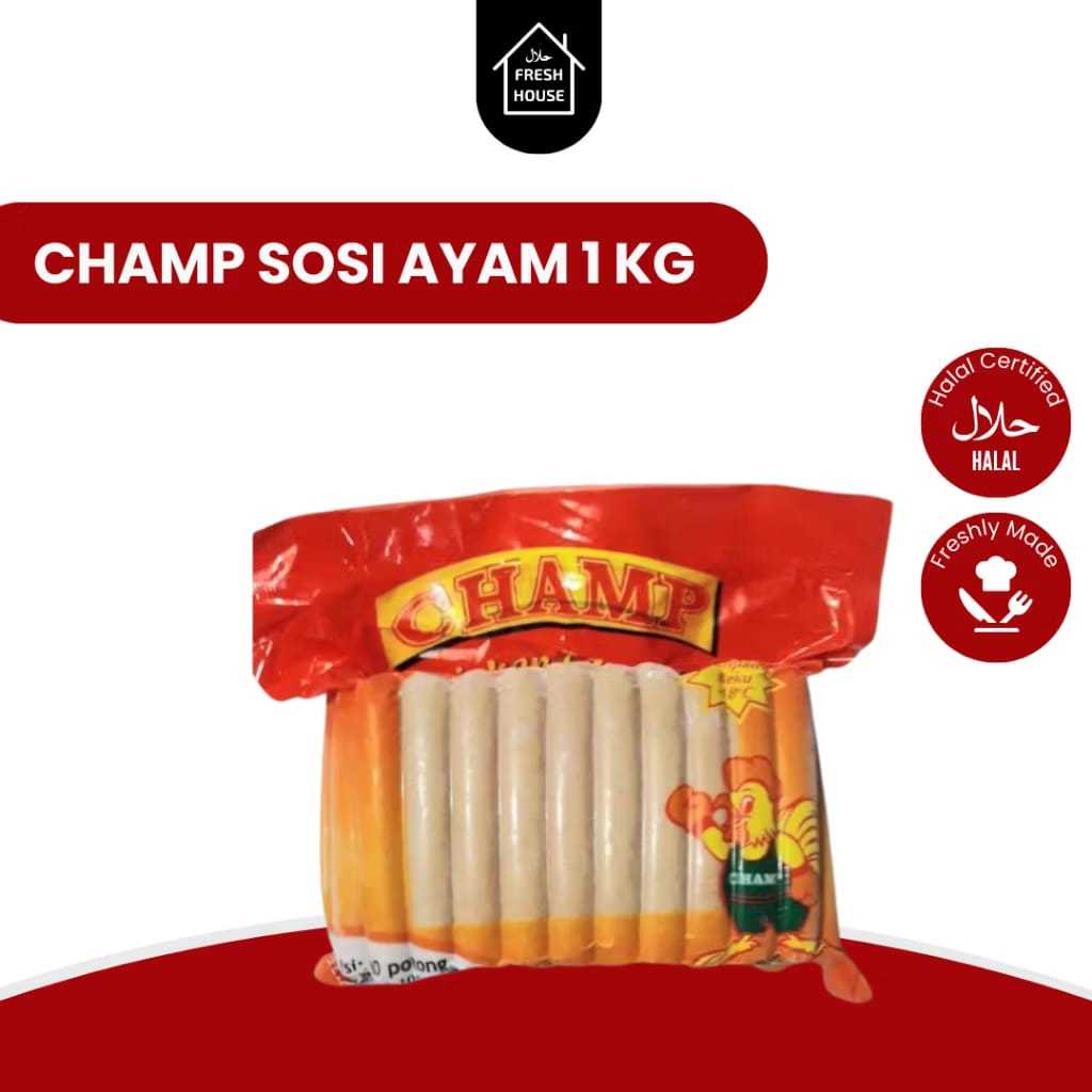 

CHAMP SOSIS AYAM / CHICKEN SAUSAGE 1KG