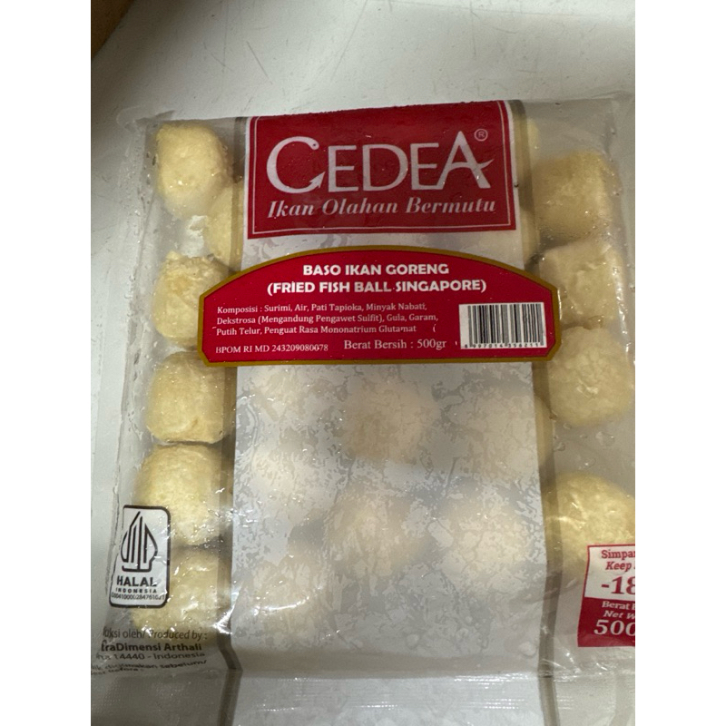 

CEDEA BASO IKAN GORENG