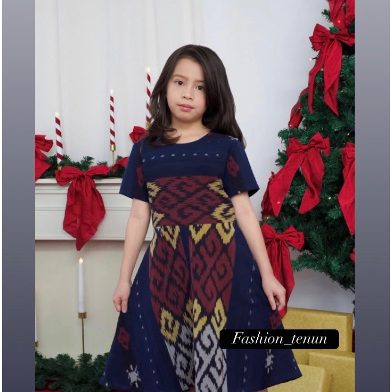 TWILIGHT DRESS ANAK / BAJU SET COUPLE / BAJU COUPLE TENUN / BATIK MODERN