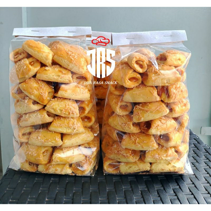 

JRS - Kue Nastar Lipat Keju 500gram / Kue Lebaran / Kue Nastar Lipat Toping Keju / Nastar Lipat