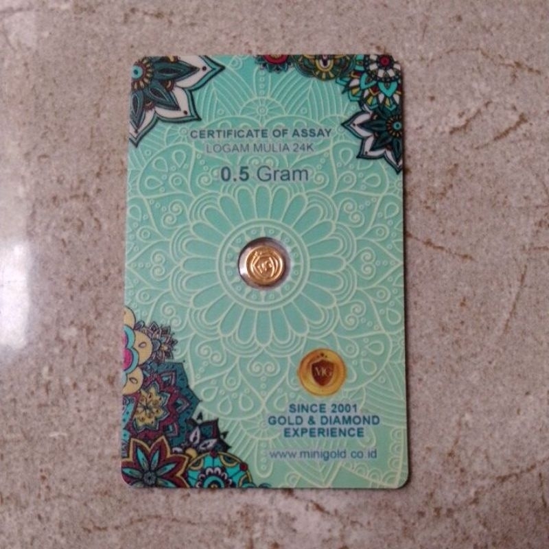 minigold 0,5 gram