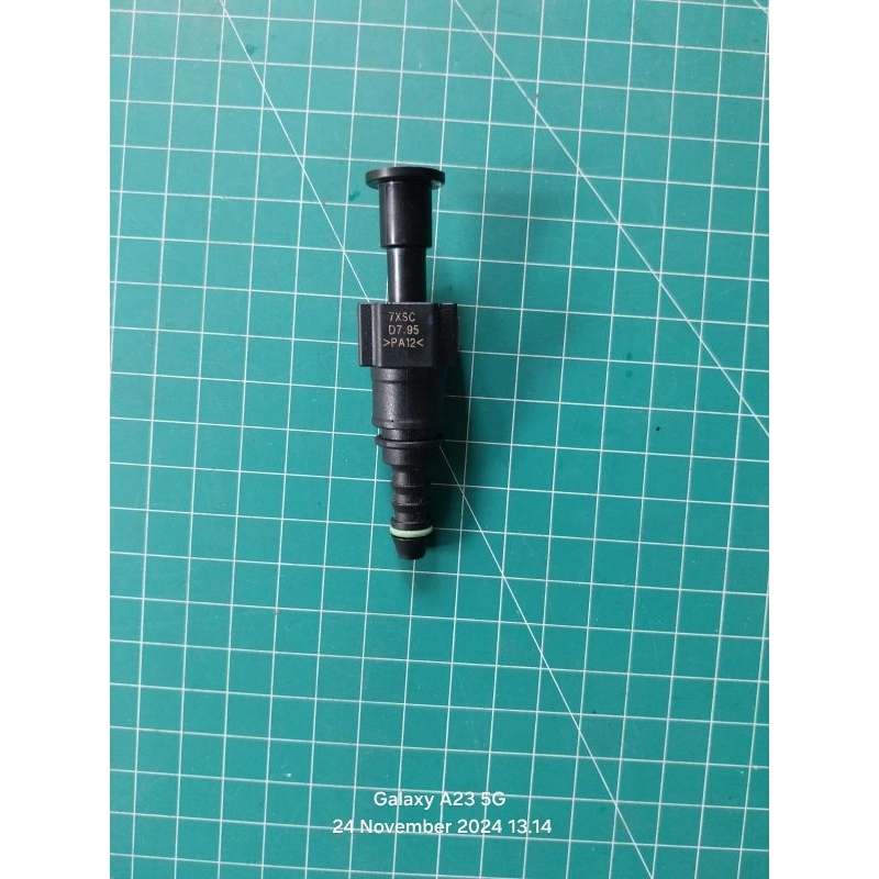 COUPLER NEPEL 8MM MODEL CEWEK SELANG BENSIN MOTOR/MOBIL INJEKSI