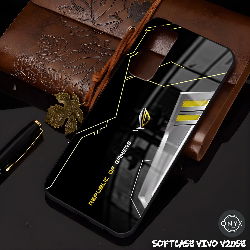 AA16 SOFTCASE VIVO V20SE ROG | Kesing keren Vivo | Casing Kilau Glossy Vivo V20SE