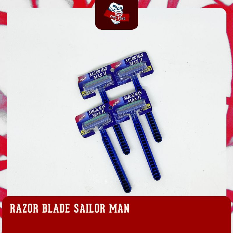 Pisau Cukur Gillette Sailorman Tajam Grosir per pcs