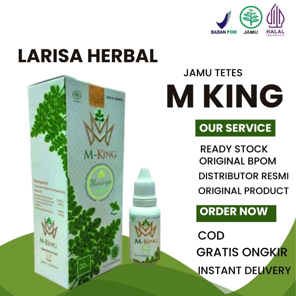 M-KING Beli 1 gratis 1 5 ml / Moringa king / MKING / EXTRAK KELOR / KALSIUM TERTINGGI /JANTUNG /HYPE