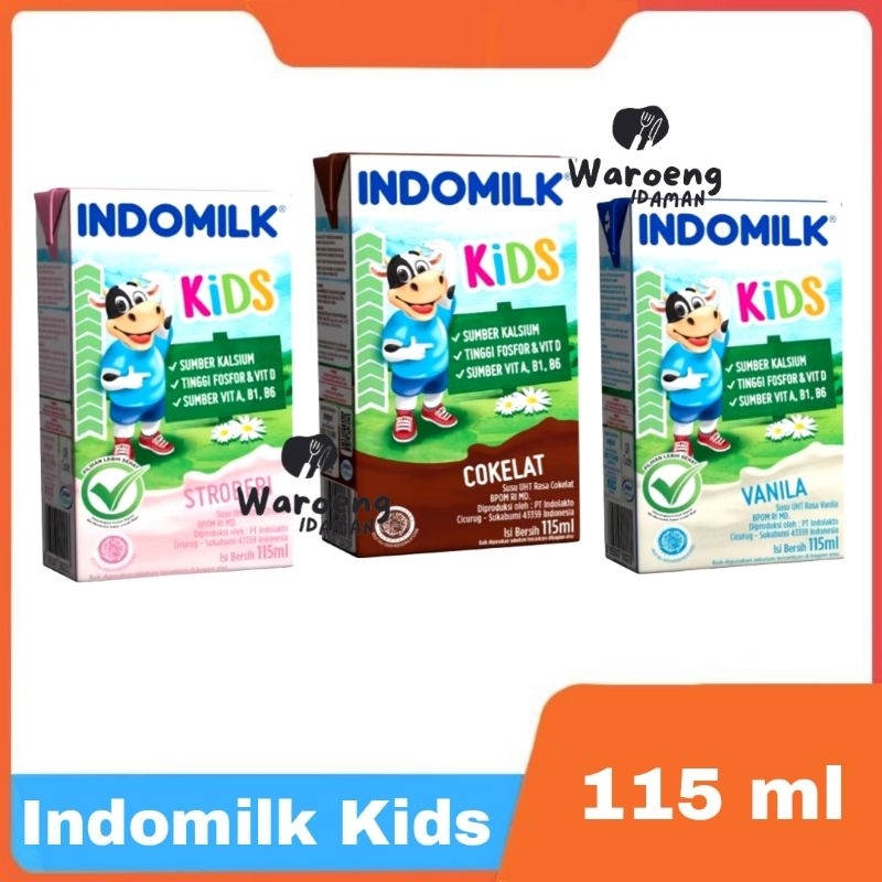 

Susu UHT Indomilk Kids 115 ml