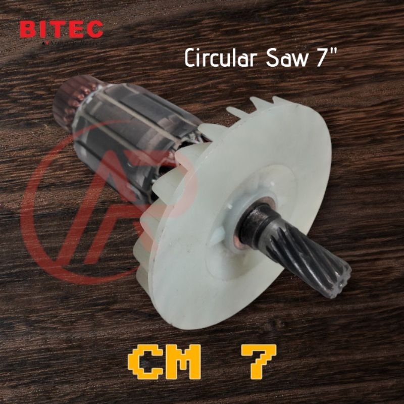 Armature/Angker for Circular Saw 7" CM 7 - BITEC Original
