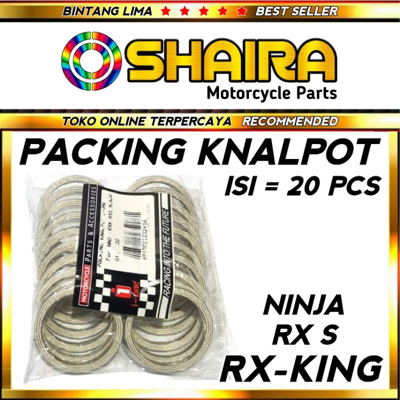 GASKET KNALPOT RX KING / ASBES KNALPOT RX KING / PACKING KNALPOT RX KING / RXS / NINJA / ASBES KNALP