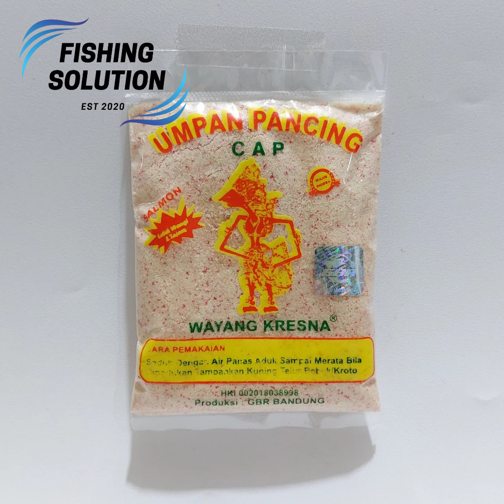 Umpan Pancing Cap Wayang Kresna Salmon GBR Bandung