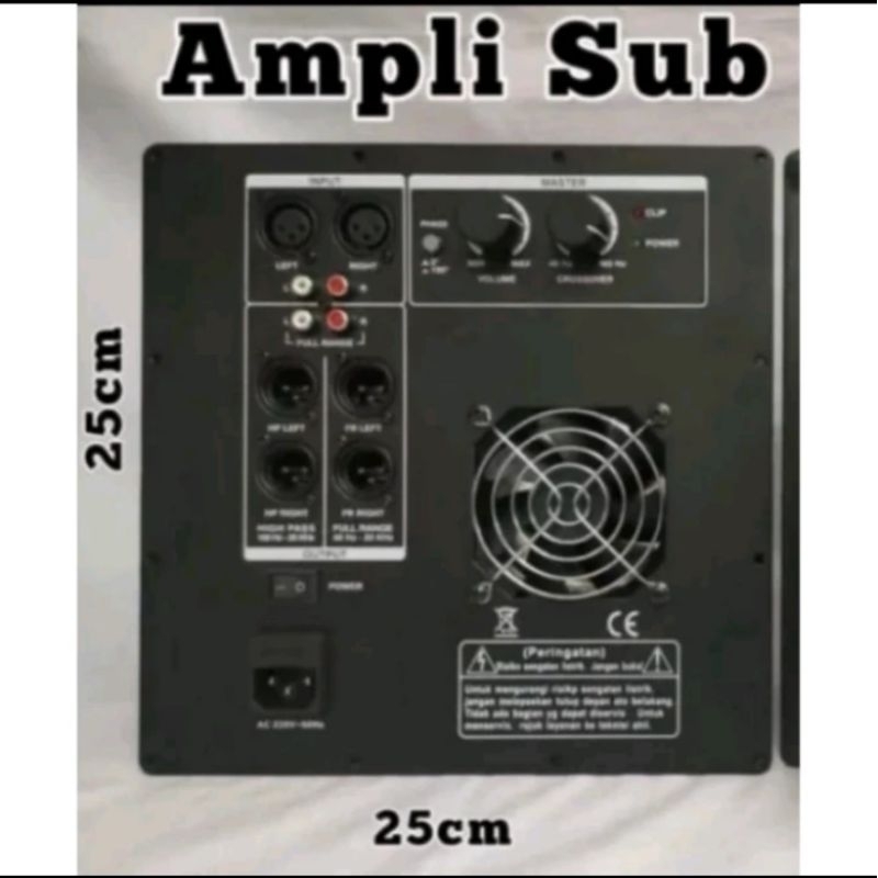 Power kit Mesin Speaker Aktif Subwoofer Class D 1000 Watt