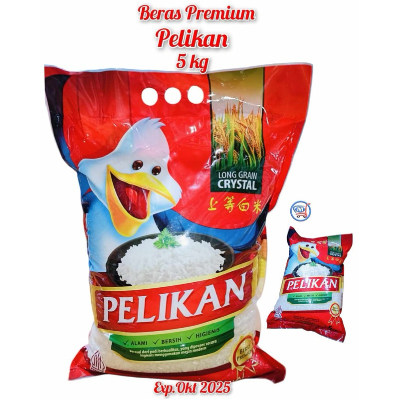 

BERAS PELIKAN 5KG | BERAS PREMIUM