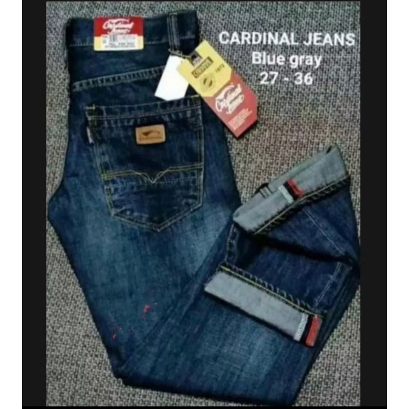 Celana jeans Cardinal Pria  Celana Panjang Cardinal -Model standar-Dewasa
