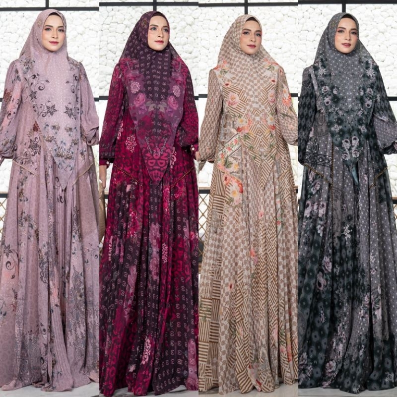 Gamis xandreena by eldeena/gamis eldeena/gamis syar'i/gamisprinting