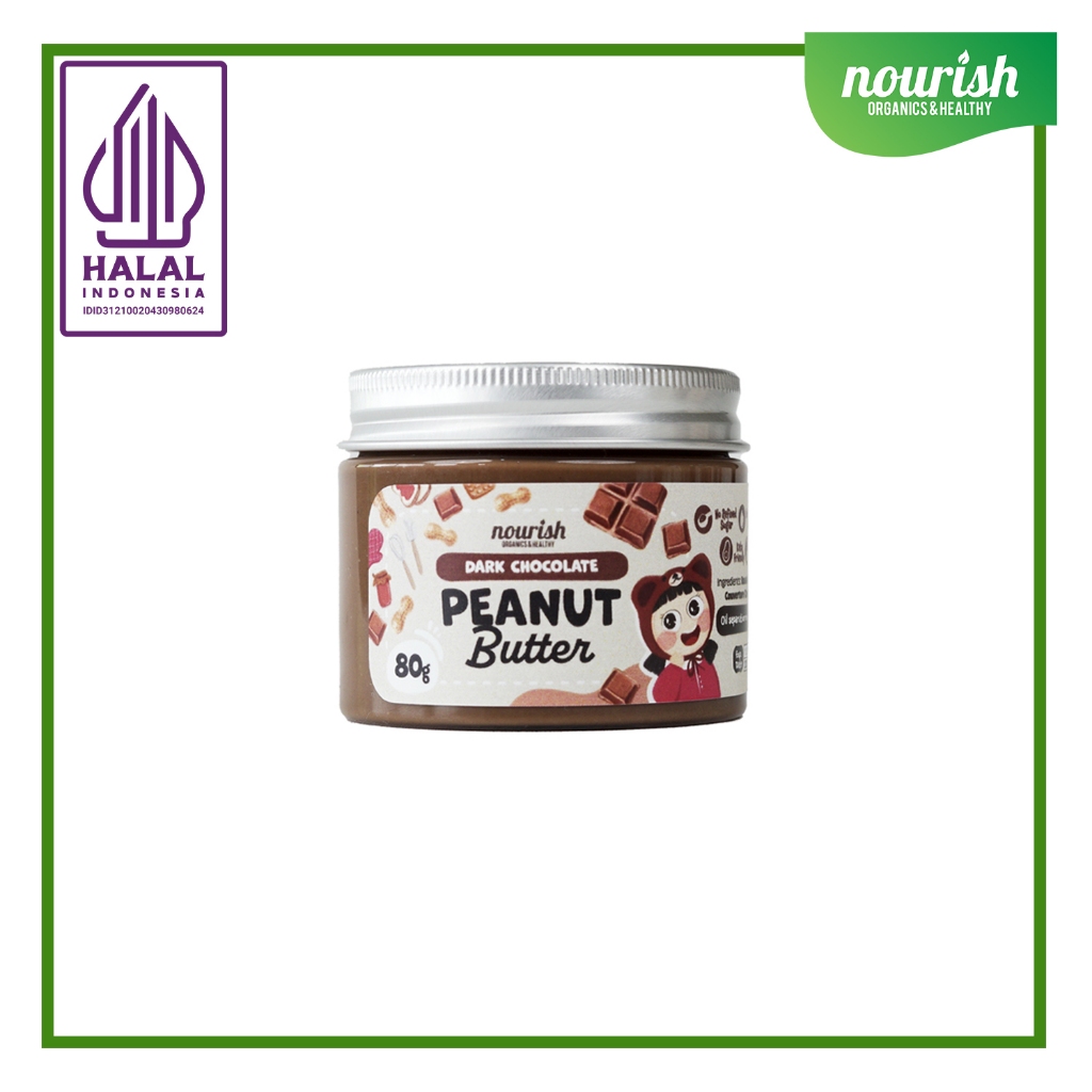 

Nourish Dark Chocolate Peanut Butter - 80 gr