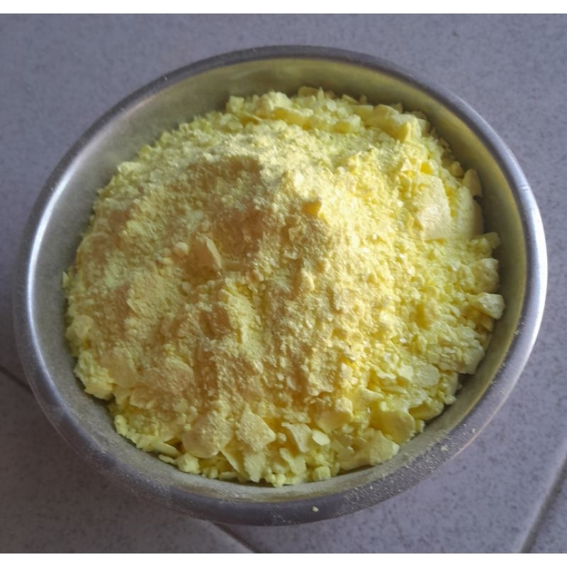 Belerang menir/Belerang Pecahan/Belerang serbuk kasar 1kg
