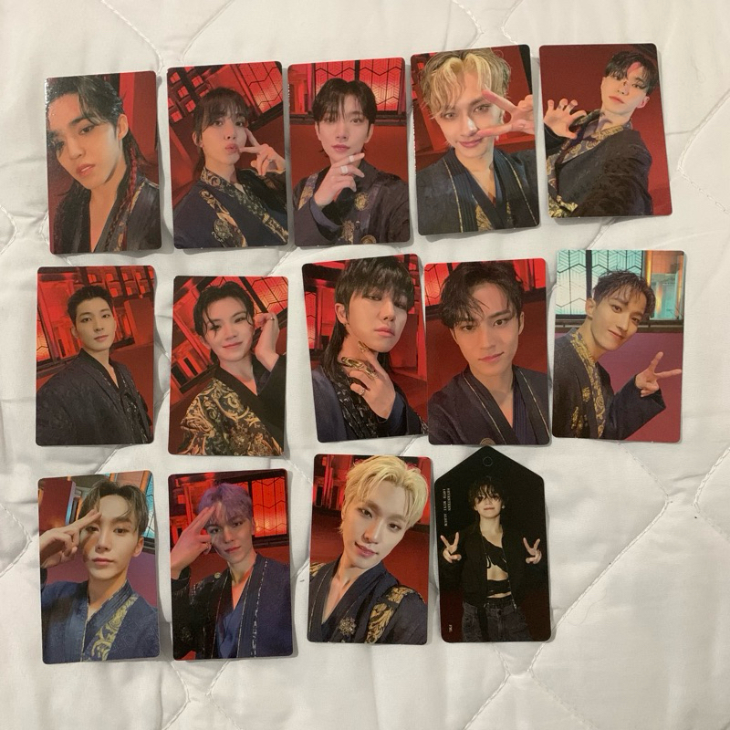 SEVENTEEN OFFICIAL PC SET OT 13 FML + Woozi tag