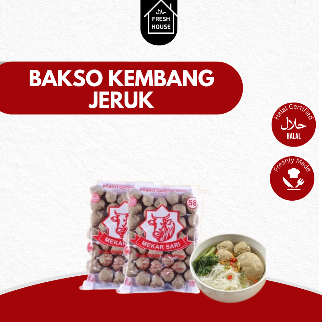 

BAKSO KOMBINASI AYAM DAN SAPI KEMBANG JERUK