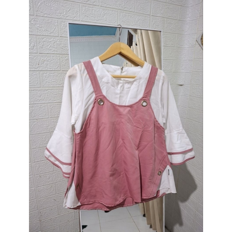 BAJU ATASAN PINK (PRELOVED)