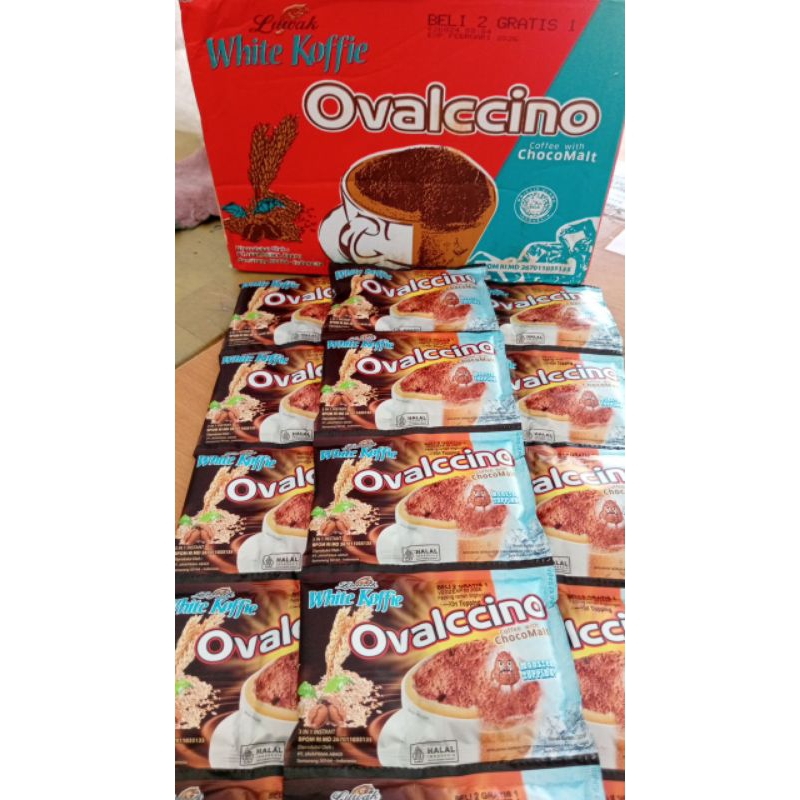 

Luwak white coffe ovalccino satuan