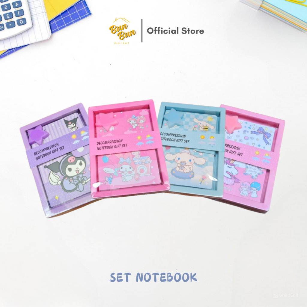 

PCS / Notebook Sanrio Karakter Kuromi Cinnamoroll Unicorn My Melody Lucu Warna Warni Anak Lucu Semarang Instan CD811