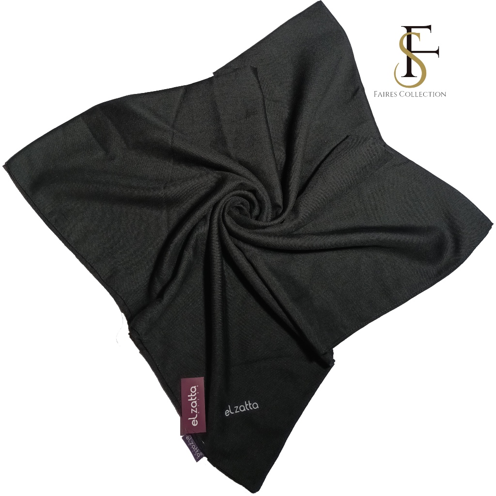 Hijab Segi Empat Elzatta polos