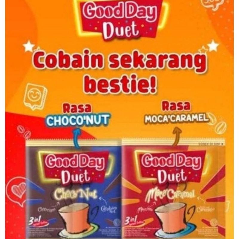 

GOOD DAY Kopi Instan 3in1 Seru Isi 5 Sachet